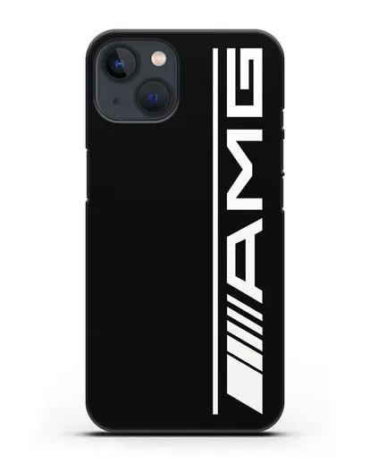 Чехол с логотипом AMG силиконовый для iPhone 13 Mini