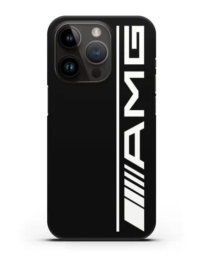 Чехол с логотипом AMG силиконовый для iPhone 14 Pro
