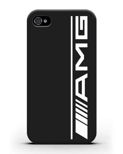 Чехол с логотипом AMG силиконовый для iPhone 4/4s