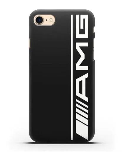 Чехол с логотипом AMG силиконовый для iPhone 7