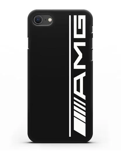 Чехол с логотипом AMG силиконовый для iPhone SE 2020