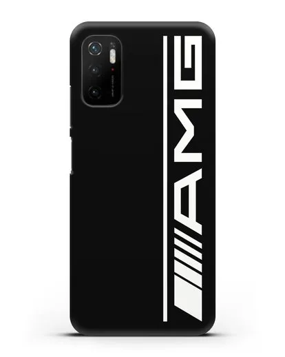 Чехол с логотипом AMG силиконовый для Xiaomi Poco M3 Pro