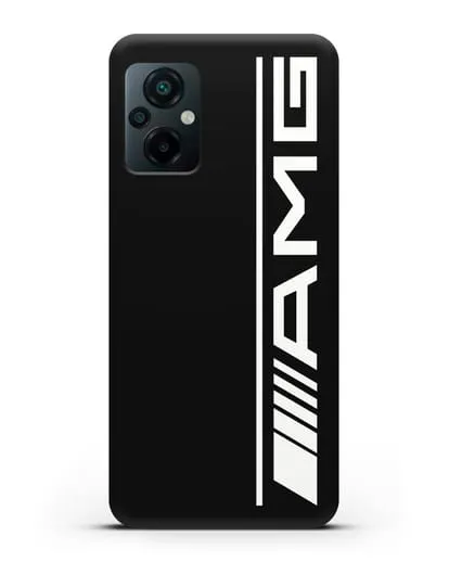 Чехол с логотипом AMG силиконовый для Xiaomi Poco M5
