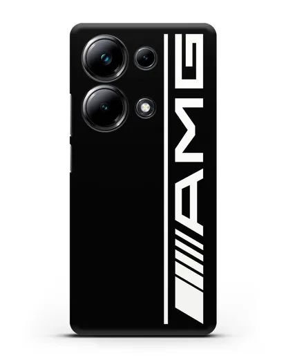 Чехол с логотипом AMG силиконовый для Xiaomi Poco M6 Pro