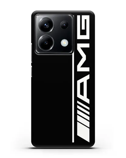 Чехол с логотипом AMG силиконовый для Xiaomi Poco X6