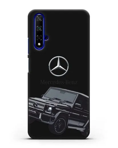 Чехол с картинкой Мерседес Гелендваген силиконовый для Honor 20
