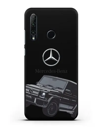 Чехол с картинкой Мерседес Гелендваген силиконовый для Honor 20e