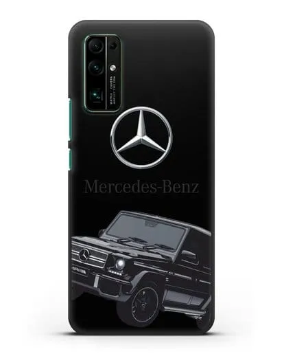 Чехол с картинкой Мерседес Гелендваген силиконовый для Honor 30
