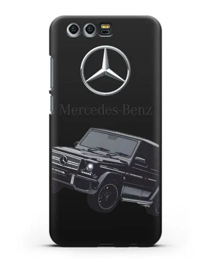 Чехол с картинкой Мерседес Гелендваген силиконовый для Honor 9