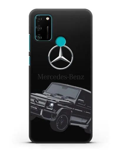 Чехол с картинкой Мерседес Гелендваген силиконовый для Honor 9A
