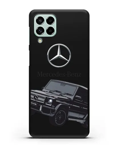 Чехол с картинкой Мерседес Гелендваген силиконовый для Samsung Galaxy M53 [SM-M536]