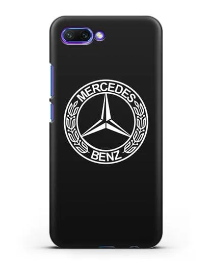 Чехол с логотипом Mercedes Benz силиконовый для Honor 10