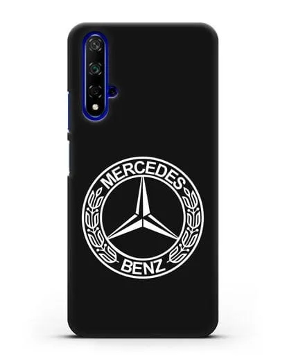 Чехол с логотипом Mercedes Benz силиконовый для Honor 20
