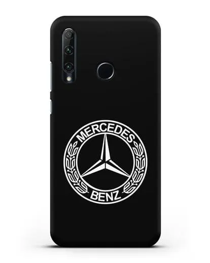 Чехол с логотипом Mercedes Benz силиконовый для Honor 20e