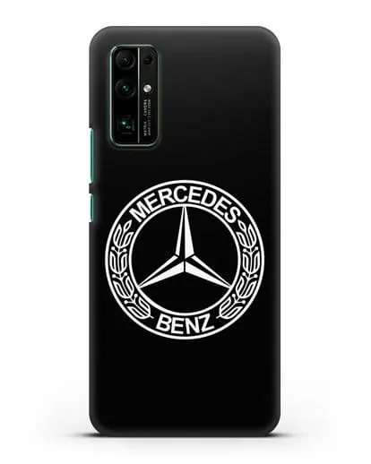 Чехол с логотипом Mercedes Benz силиконовый для Honor 30