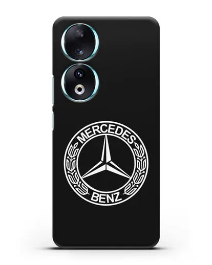 Чехол с логотипом Mercedes Benz силиконовый для Honor 90