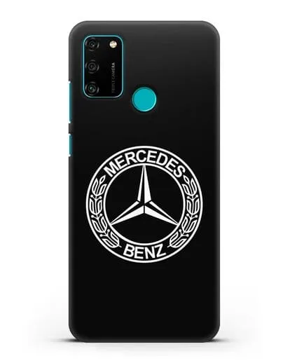 Чехол с логотипом Mercedes Benz силиконовый для Honor 9A