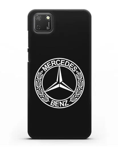 Чехол с логотипом Mercedes Benz силиконовый для Honor 9S