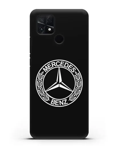 Чехол с логотипом Mercedes Benz силиконовый для Xiaomi Poco C40