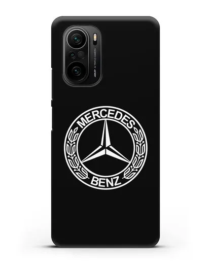 Чехол с логотипом Mercedes Benz силиконовый для Xiaomi Poco F3