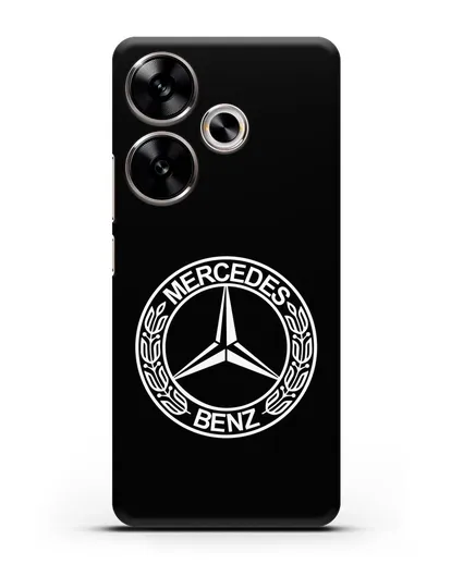 Чехол с логотипом Mercedes Benz силиконовый для Xiaomi Poco F6