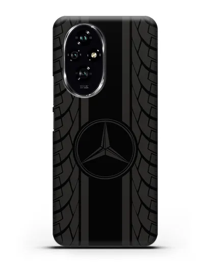 Чехол с логотипом Мерседес Бенц силиконовый для Honor 200