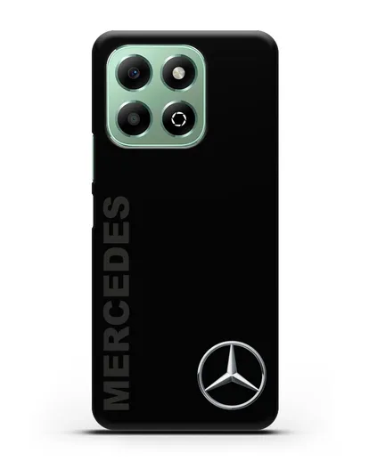 Чехол с надписью Mercedes и логотипом силиконовый для Honor X6b