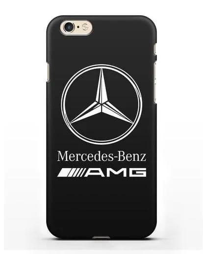 Чехол с логотипом Mercedes Benz AMG силиконовый для iPhone 6s