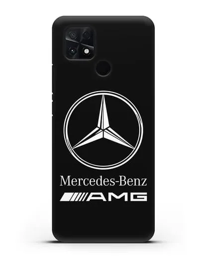 Чехол с логотипом Mercedes Benz AMG силиконовый для Xiaomi Poco C40