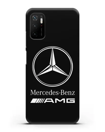 Чехол с логотипом Mercedes Benz AMG силиконовый для Xiaomi Poco M3 Pro