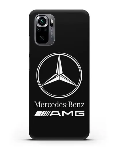 Чехол с логотипом Mercedes Benz AMG силиконовый для Xiaomi Poco M5s
