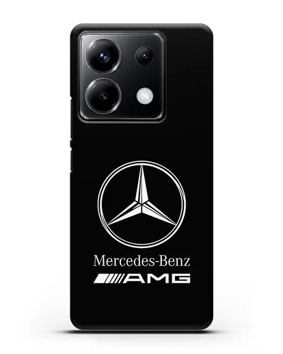 Чехол с логотипом Mercedes Benz AMG силиконовый для Xiaomi Poco X6