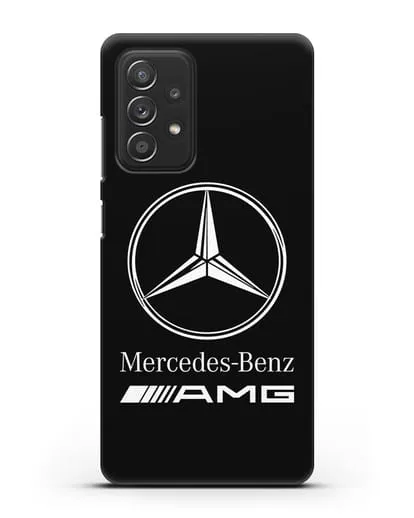 Чехол с логотипом Mercedes Benz AMG силиконовый для Samsung Galaxy A53