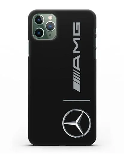 Чехол Мерседес Бенц АМГ силиконовый для iPhone 11 Pro