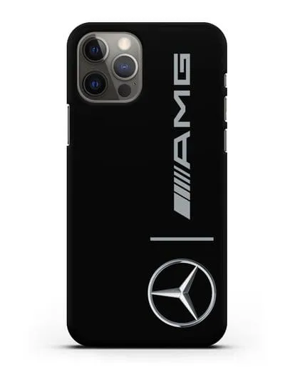 Чехол Мерседес Бенц АМГ силиконовый для iPhone 12 Pro
