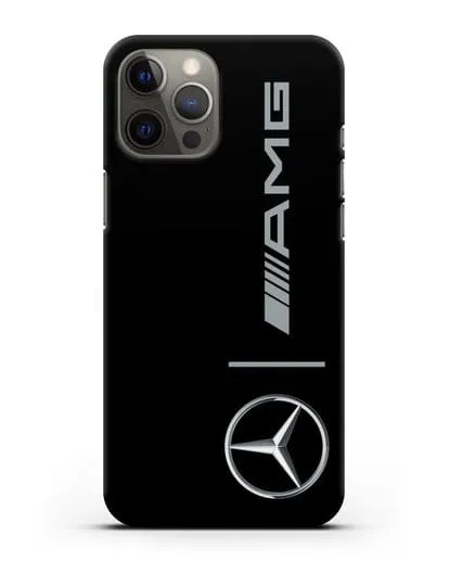 Чехол Мерседес Бенц АМГ силиконовый для iPhone 12 Pro Max