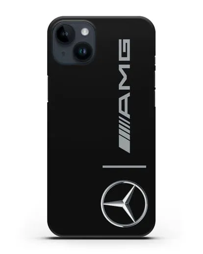 Чехол Мерседес Бенц АМГ силиконовый для iPhone 14 Plus
