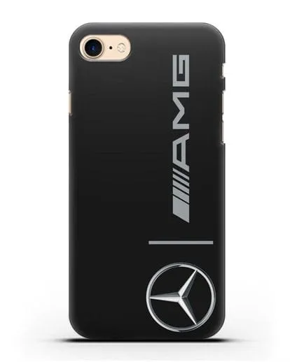 Чехол Мерседес Бенц АМГ силиконовый для iPhone 8