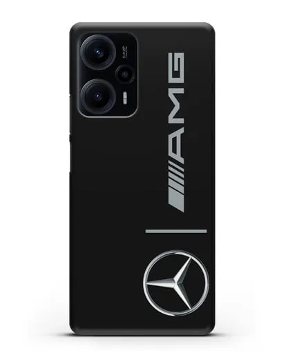 Чехол Мерседес Бенц АМГ силиконовый для Xiaomi Poco F5