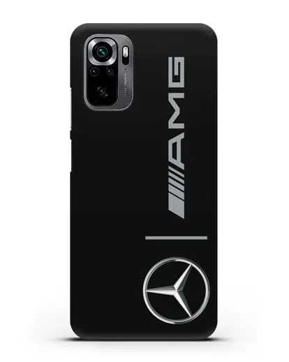 Чехол Мерседес Бенц АМГ силиконовый для Xiaomi Poco M5s