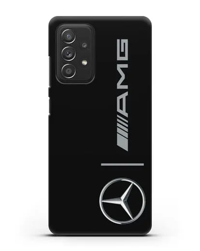 Чехол Мерседес Бенц АМГ силиконовый для Samsung Galaxy A53