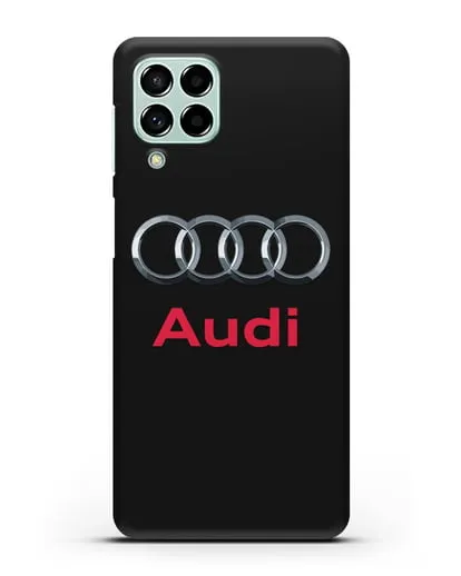 Чехол с логотипом Audi силиконовый для Samsung Galaxy M53 [SM-M536]