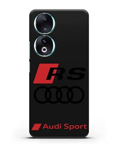 Чехол с логотипом Audi RS Sport силиконовый для Honor 90