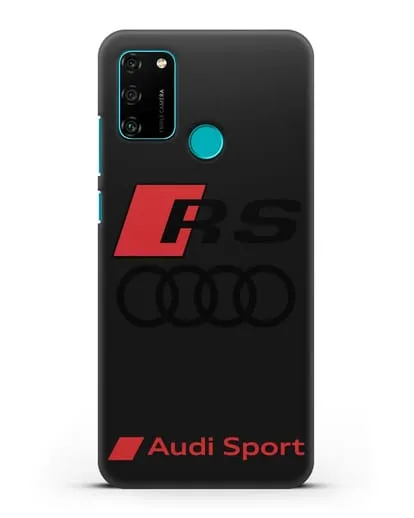 Чехол с логотипом Audi RS Sport силиконовый для Honor 9A