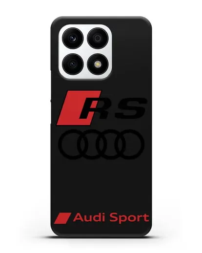 Чехол с логотипом Audi RS Sport силиконовый для Honor X8a