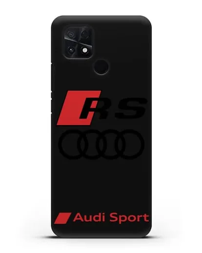 Чехол с логотипом Audi RS Sport силиконовый для Xiaomi Poco C40