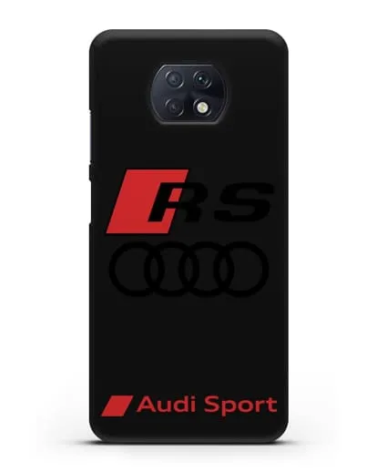 Чехол с логотипом Audi RS Sport силиконовый для Xiaomi Redmi Note 9T