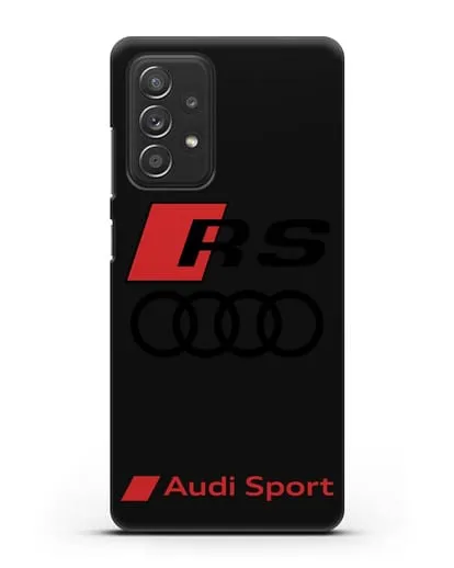 Чехол с логотипом Audi RS Sport силиконовый для Samsung Galaxy A53