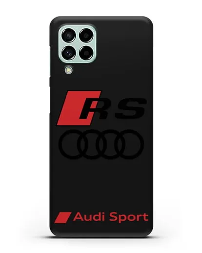 Чехол с логотипом Audi RS Sport силиконовый для Samsung Galaxy M53 [SM-M536]
