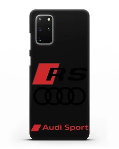 Чехол с логотипом Audi RS Sport силиконовый для Samsung Galaxy S20 Plus [SM-G985F]